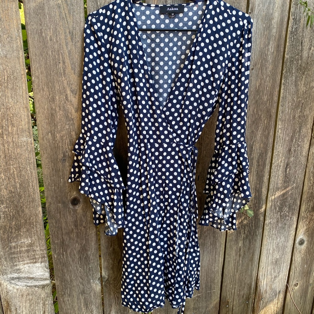 Retro Style Polka Dot Dress